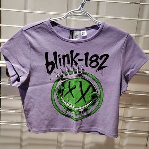 Blink 182 crop top